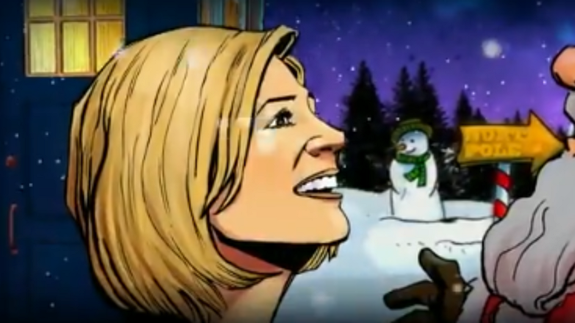 Doctor Who animated short released for Christmas